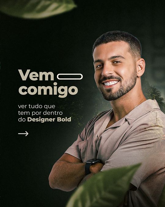 Designer Bold — Carrossel · Estruturação do curso, peça 2