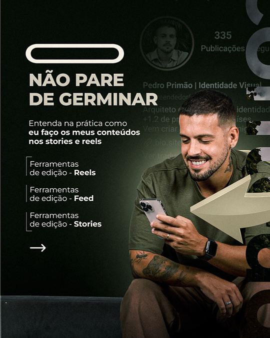Designer Bold — Carrossel · Estruturação do curso, peça 7