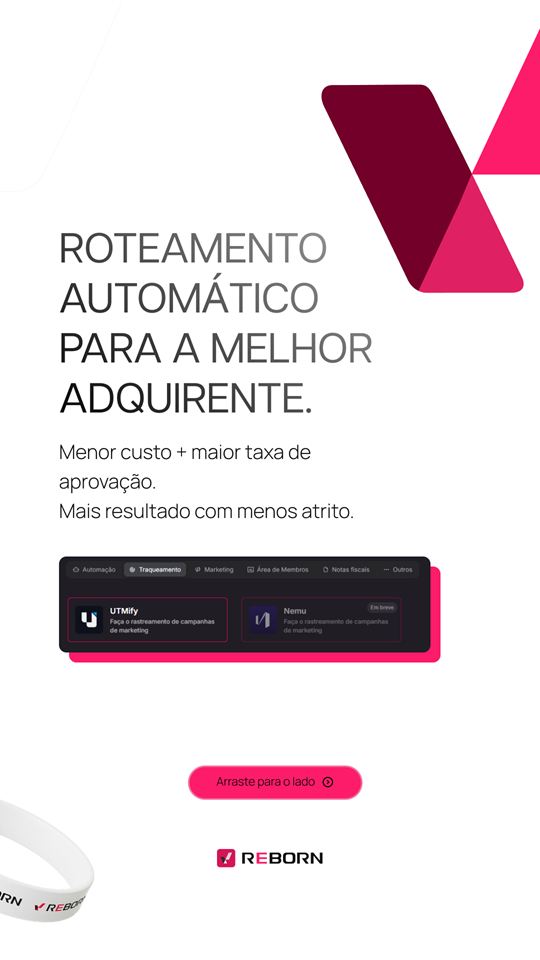 Reborn — Carrossel · Diferenciais, peça 7