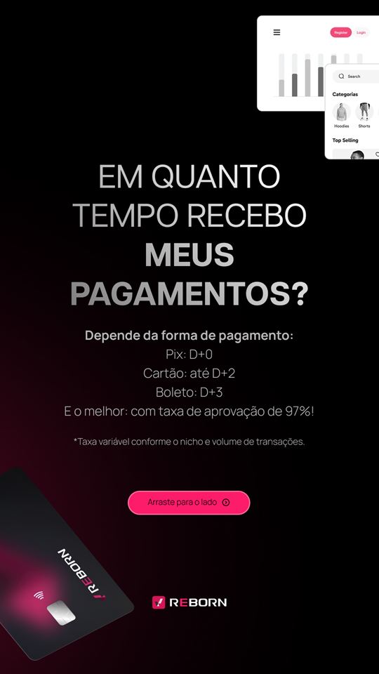Reborn — Carrossel · FAQ, peça 2